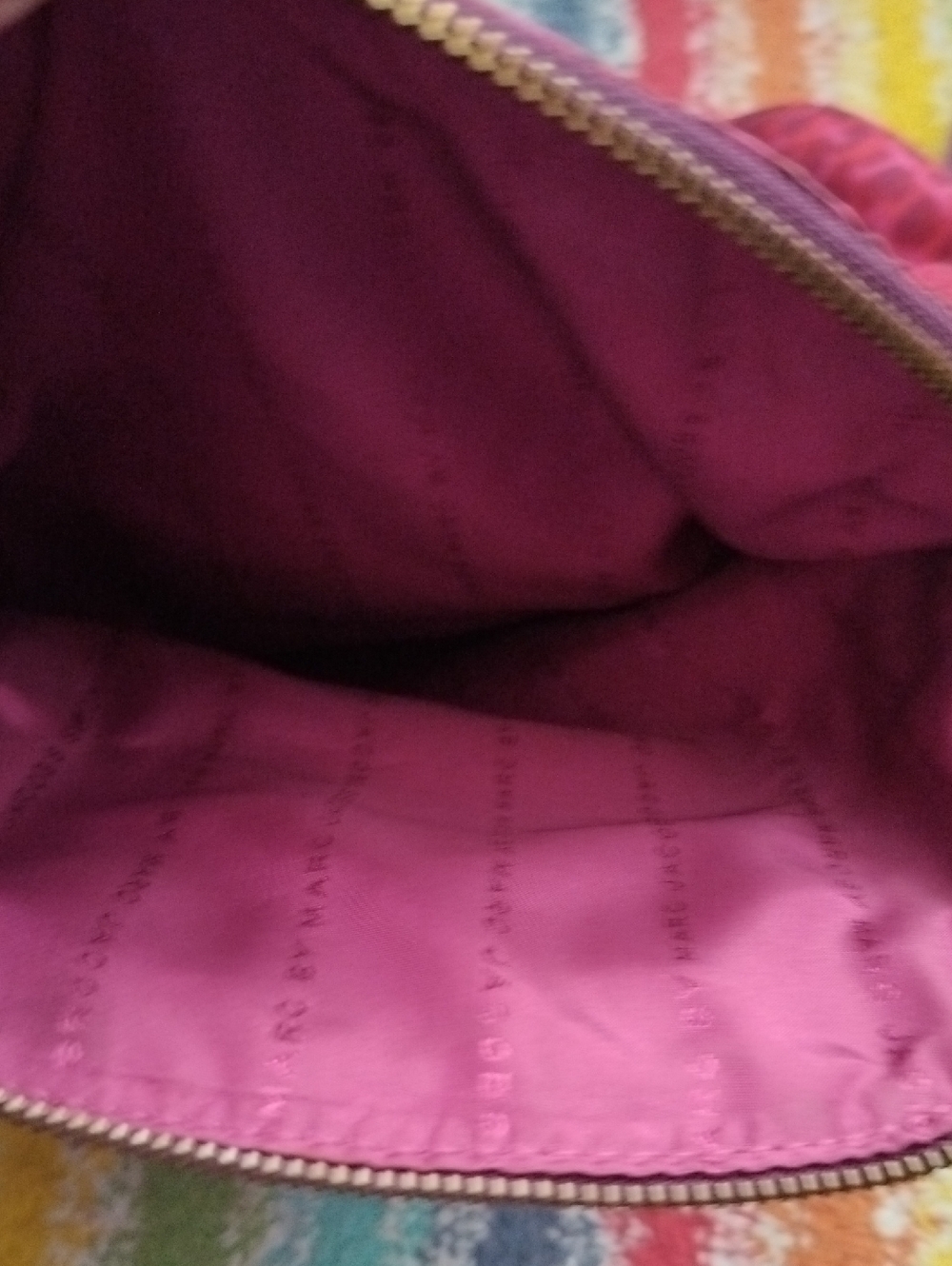 Marc Jacobs Pink And Red Leopard Print Bag - Picture 6 of 6